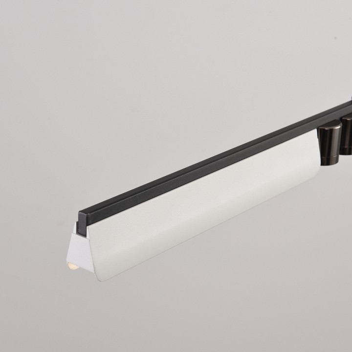 Подвесной светильник iledex vision 9309d-1200-2 wh+bk