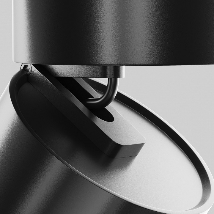 Накладной светильник maytoni onda c024cl-12w2.7k-b-1