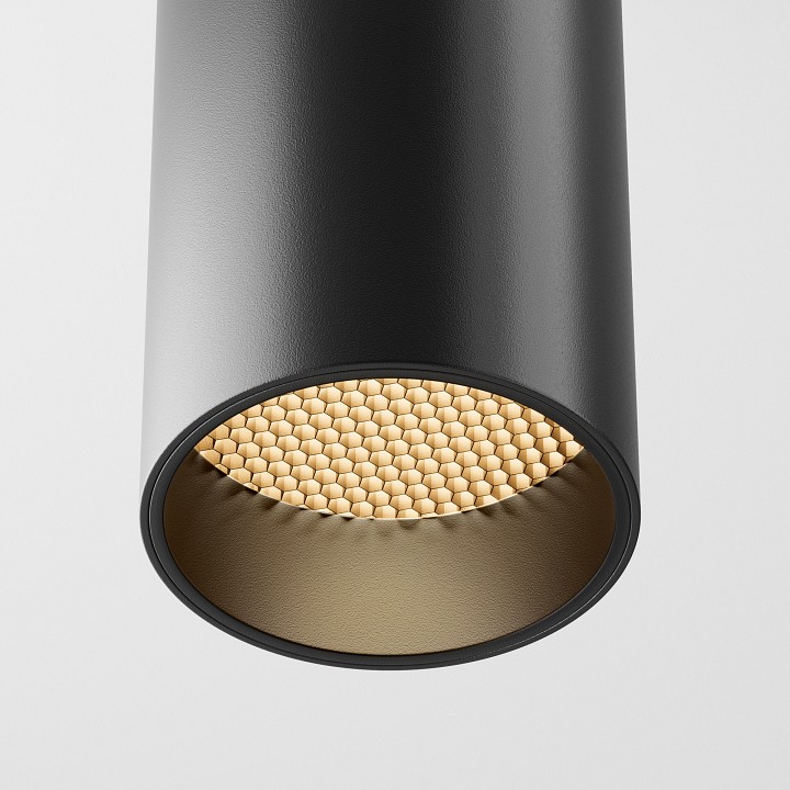 Накладной светильник maytoni focus led c056cl-l12b2.7k-w-b