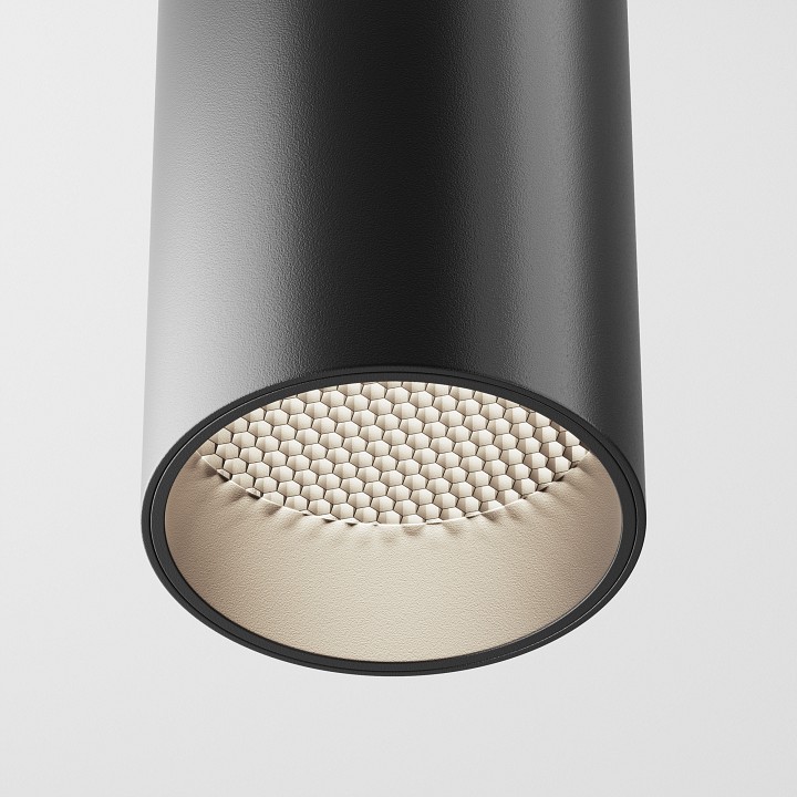 Накладной светильник maytoni focus led c056cl-l12b4k-w-d-b