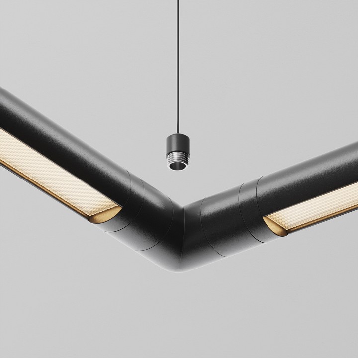 Токопровод концевой maytoni  ca028sw-l1000-b
