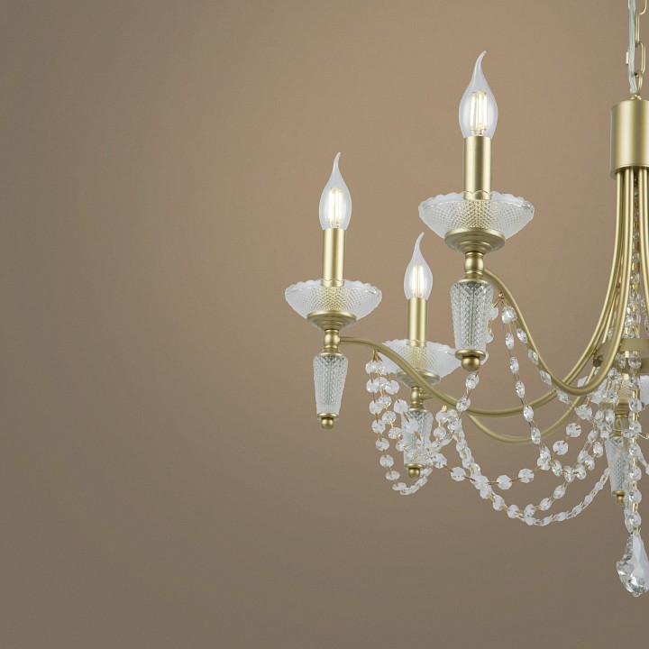 Подвесная люстра freya zoe fr2009pl-07g