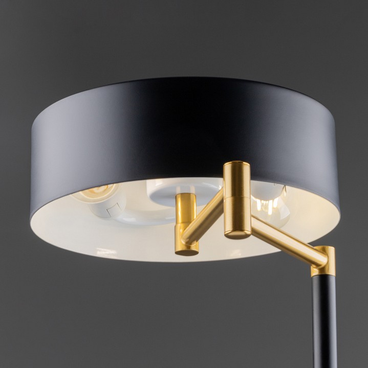 Настольная лампа декоративная freya izza fr4008tl-02bbs