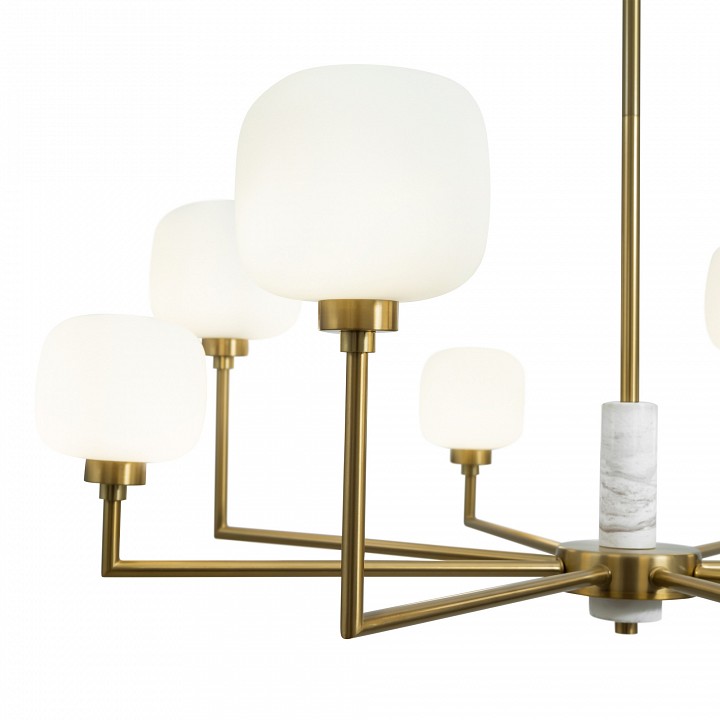 Люстра на штанге freya tender fr5373cl-08bs