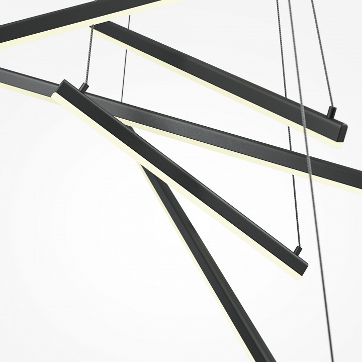 Подвесная люстра maytoni line mod016pl-l96bk