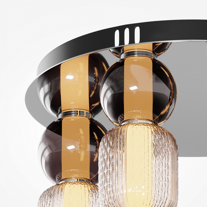Подвесная люстра maytoni drop mod273cl-l60ch3k