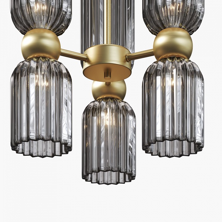 Люстра на штанге maytoni antic mod302pl-06gr