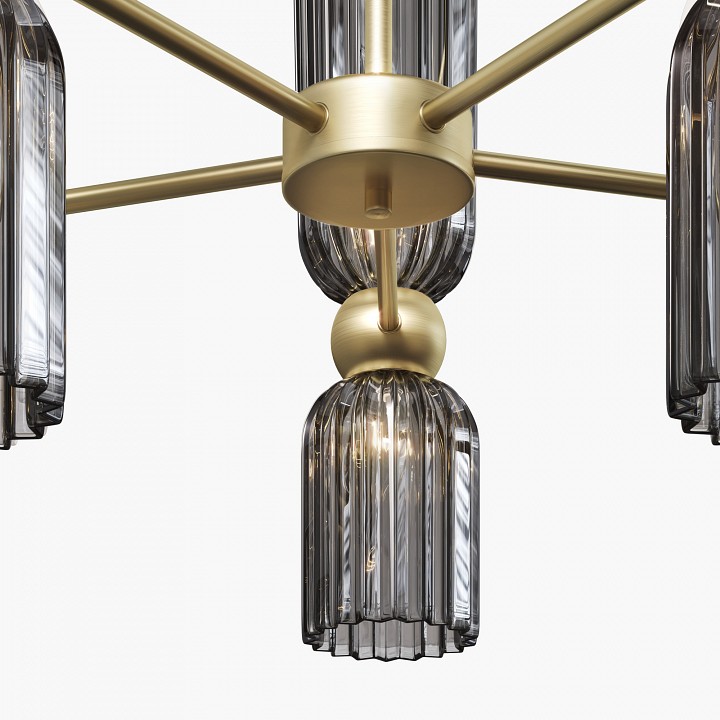 Люстра на штанге maytoni antic mod302pl-10gr