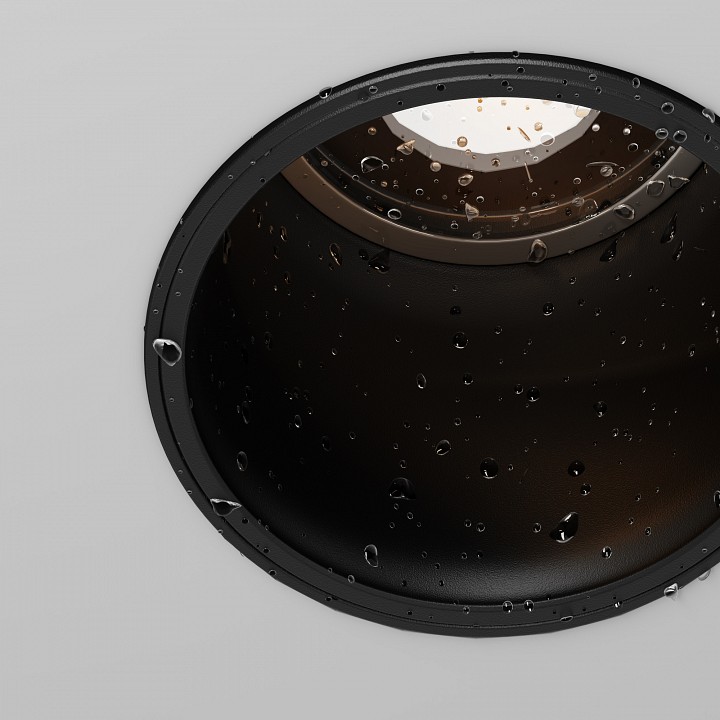 Встраиваемый светильник maytoni grit o501dl-l10b3k