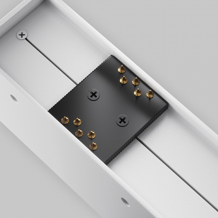 Накладной светильник maytoni points tr128b-24w4k-m-w