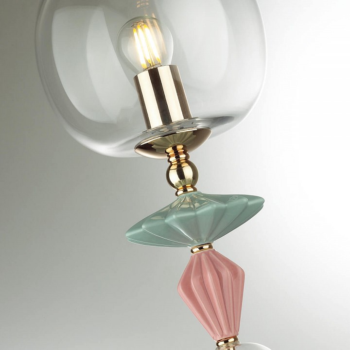 Настольная лампа декоративная odeon light bizet 4855/1t