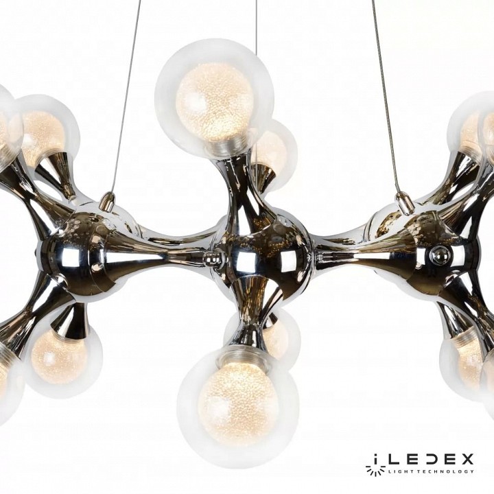 Подвесная люстра iledex blossom c4465-12r cr