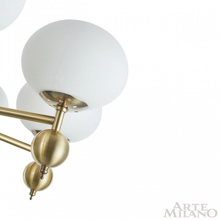 Люстра на штанге arte milano neapolis-70307 270307/8 gd