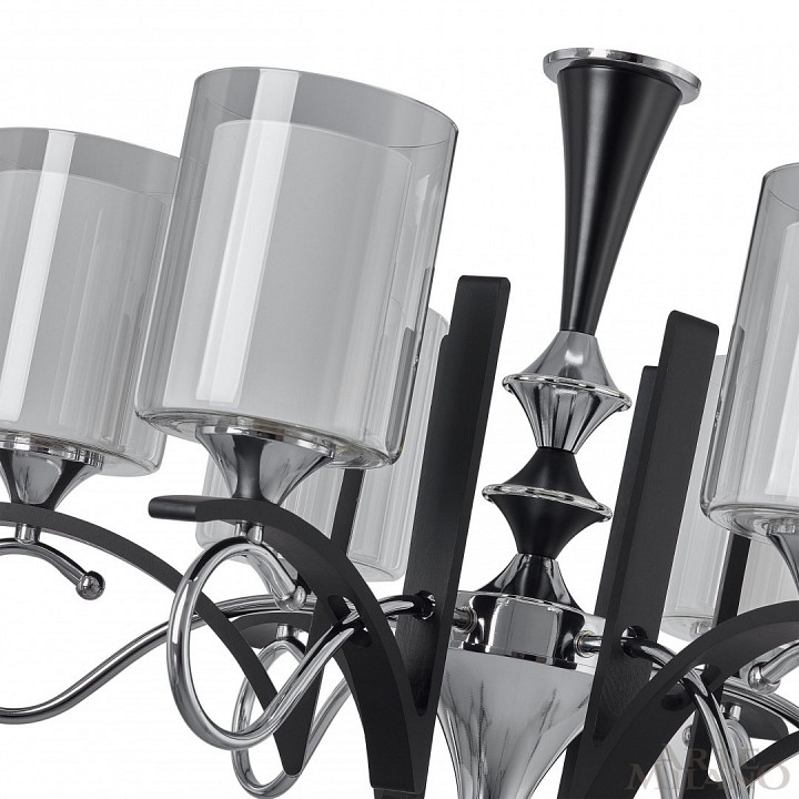 Подвесная люстра arte milano florentia-9167 309167/6 bk/ni