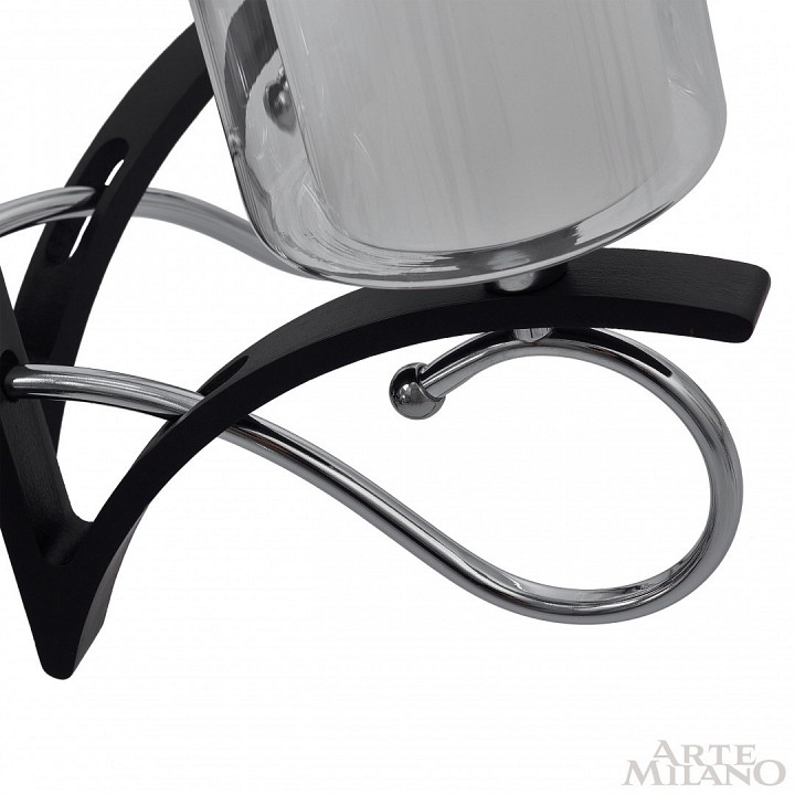 Подвесная люстра arte milano florentia-9167 309167/8 bk/ni