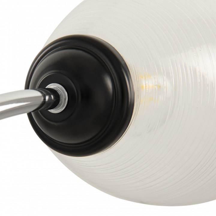 Люстра на штанге arte milano napoli-329007 329007/5 cr.bk