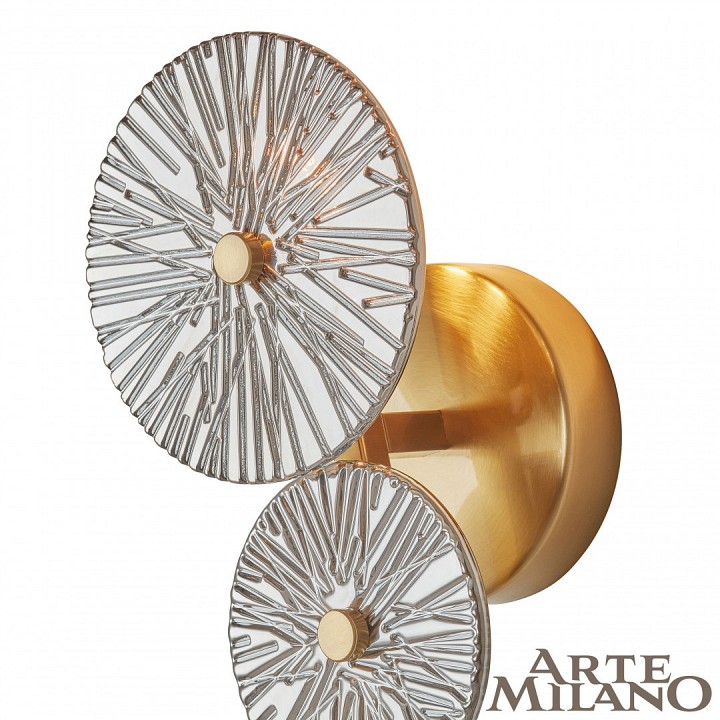 Бра arte milano am-1252b 7852b.d150.h330.e14.1 g