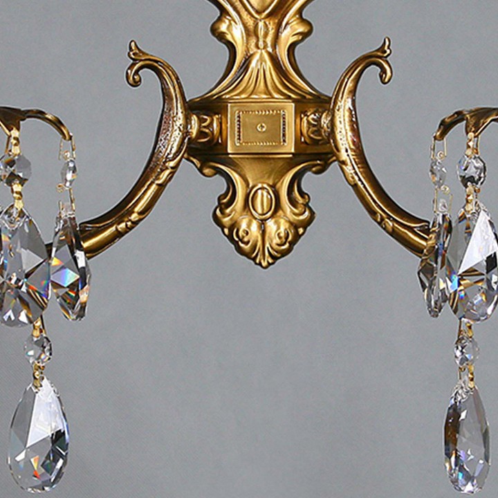 Бра ambiente by brizzi benisa 2226/2 ab tear drop