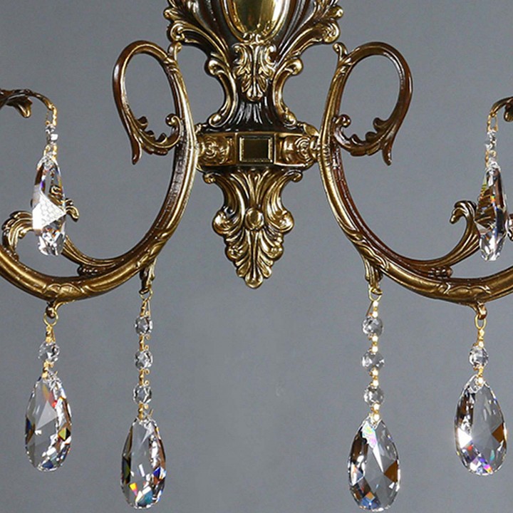 Бра ambiente by brizzi alicante 8888/2 pb tear drop