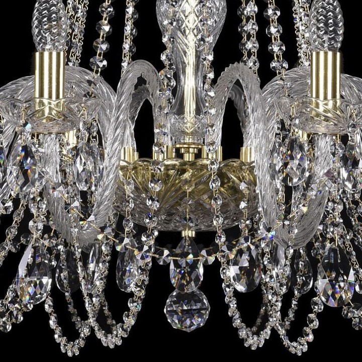 Подвесная люстра bohemia ivele crystal 1402 1402/10/360/g