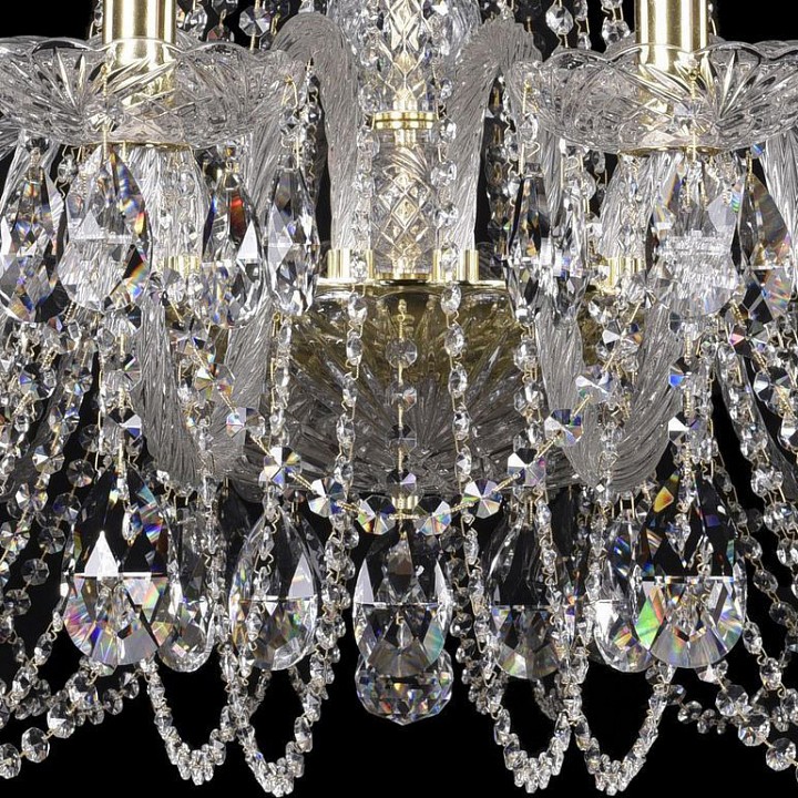 Подвесная люстра bohemia ivele crystal 1402 1402/16/400/g