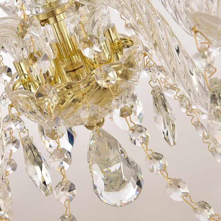 Подвесная люстра bohemia ivele crystal 1402 1402/5/141/g