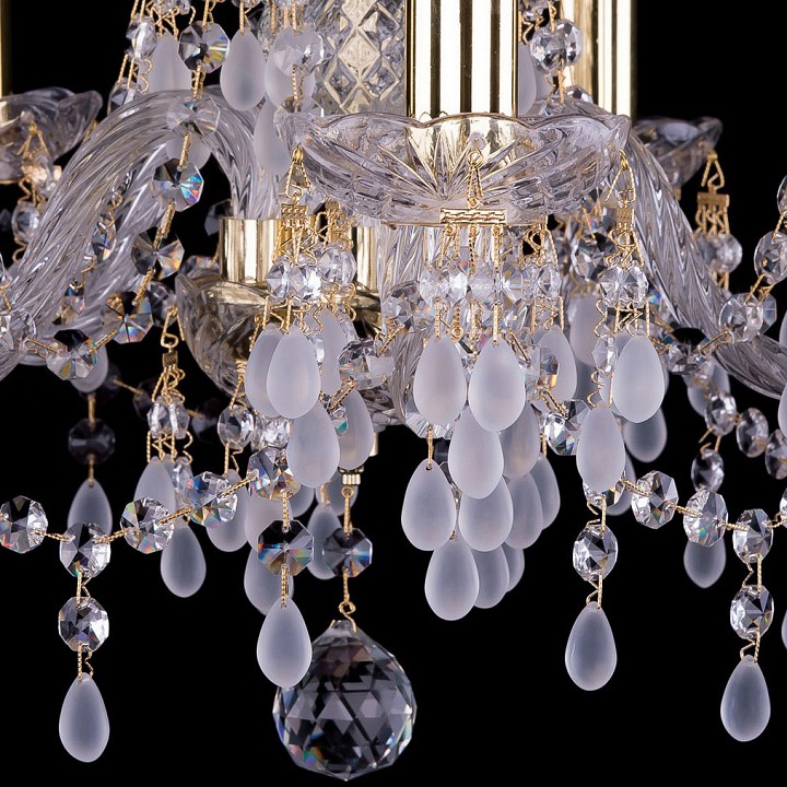 Подвесная люстра bohemia ivele crystal 1410 1410/5/141/g/v0300