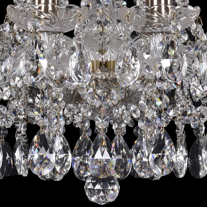 Подвесная люстра bohemia ivele crystal 1413 1413/10/165/pa