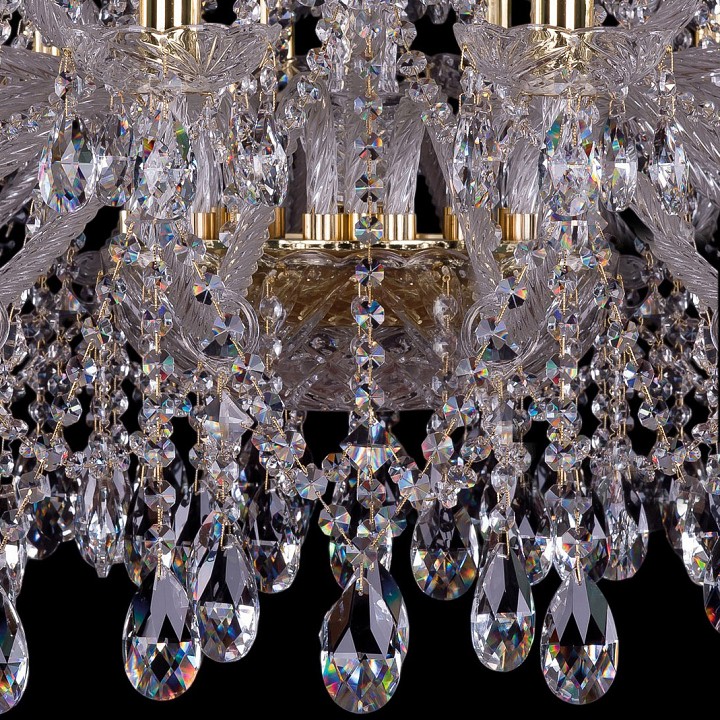 Подвесная люстра bohemia ivele crystal 1413 1413/20+10/400/g