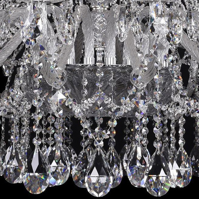 Подвесная люстра bohemia ivele crystal 1413 1413/20/460/ni