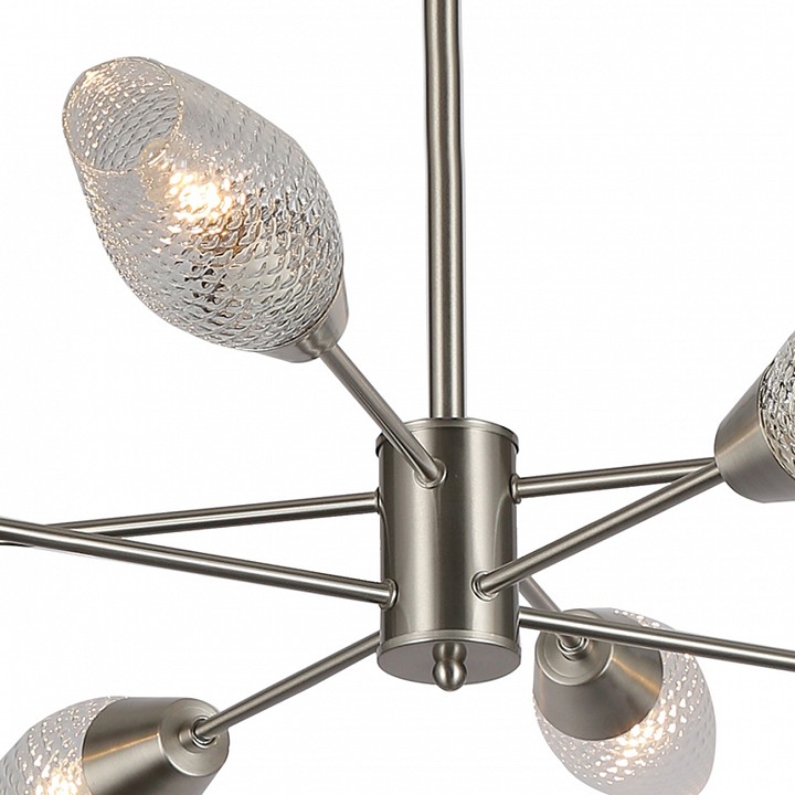Люстра на штанге escada desire 10165/8pl nickel