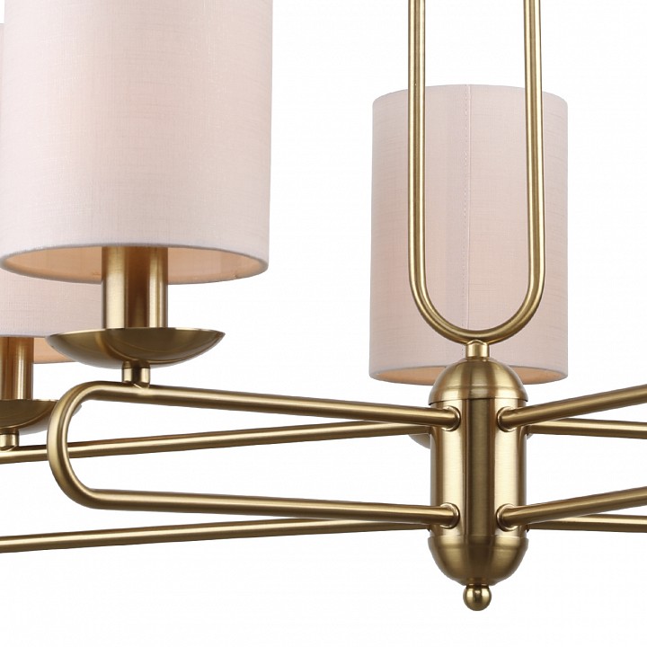 Люстра на штанге escada eclipse 10166/5pl brass