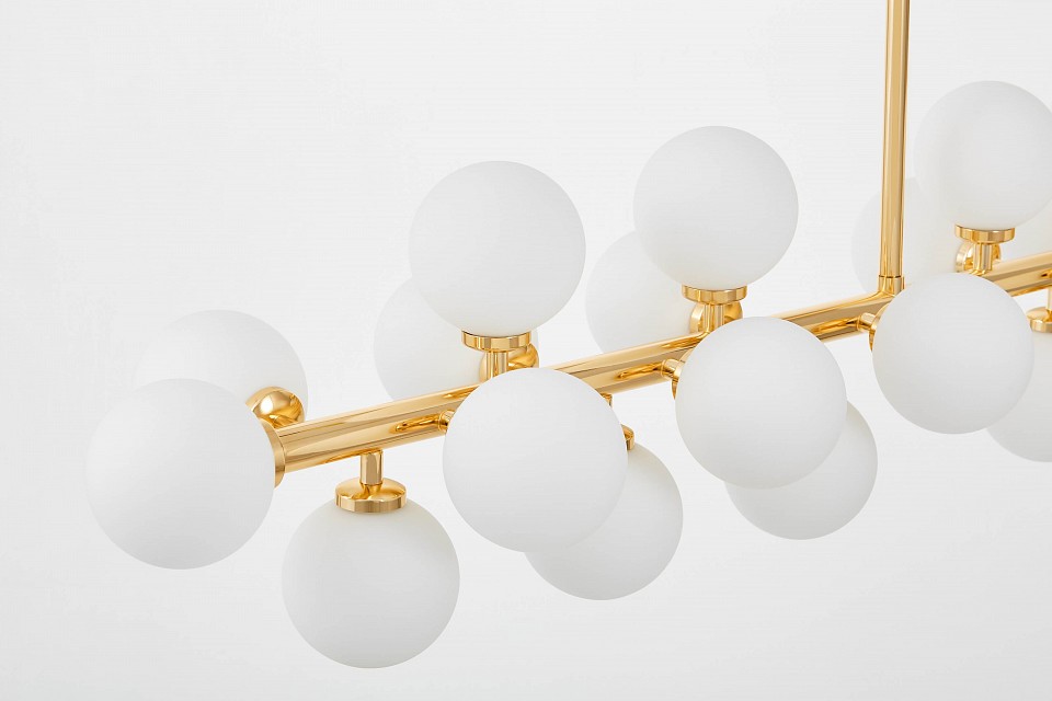 Люстра на штанге lumina deco marsiada ldp 6033-24 gd