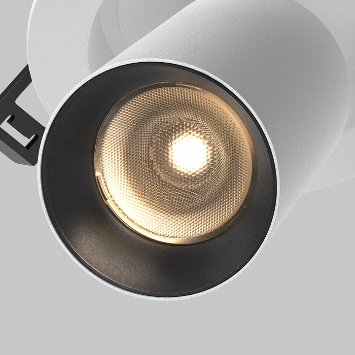 Встраиваемый светильник на штанге maytoni focus led c071cl-7w3k-wb