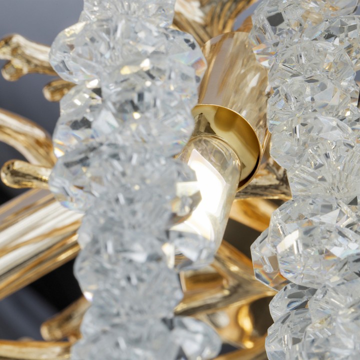 Подвесная люстра freya mineral fr1010cl-06g