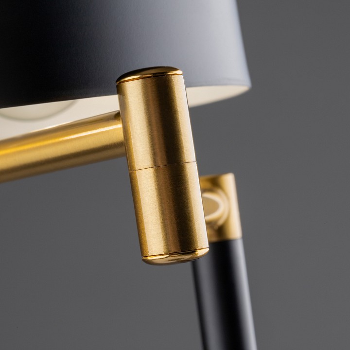 Настольная лампа декоративная freya izza fr4008tl-02bbs