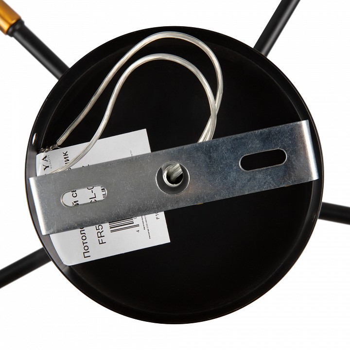 Люстра на штанге freya jewel fr5321cl-05bz