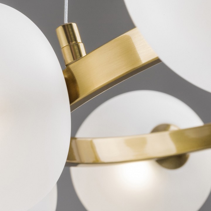 Подвесная люстра freya donuts fr5444pl-08bs