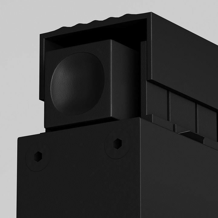 Накладной светильник maytoni basis o-tr02-1-s-24wb4k