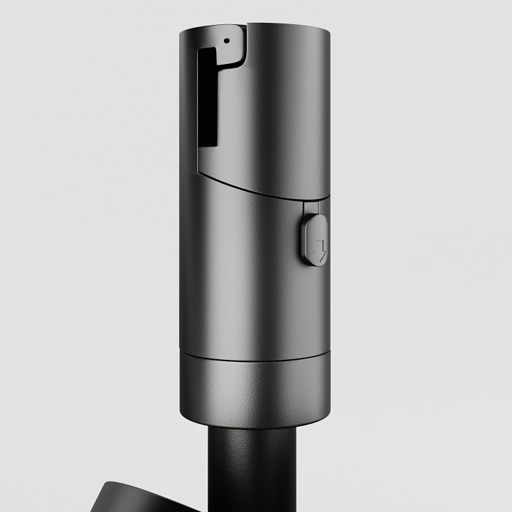 Светильник на штанге maytoni focus led tr201-1-10w3k-m-b