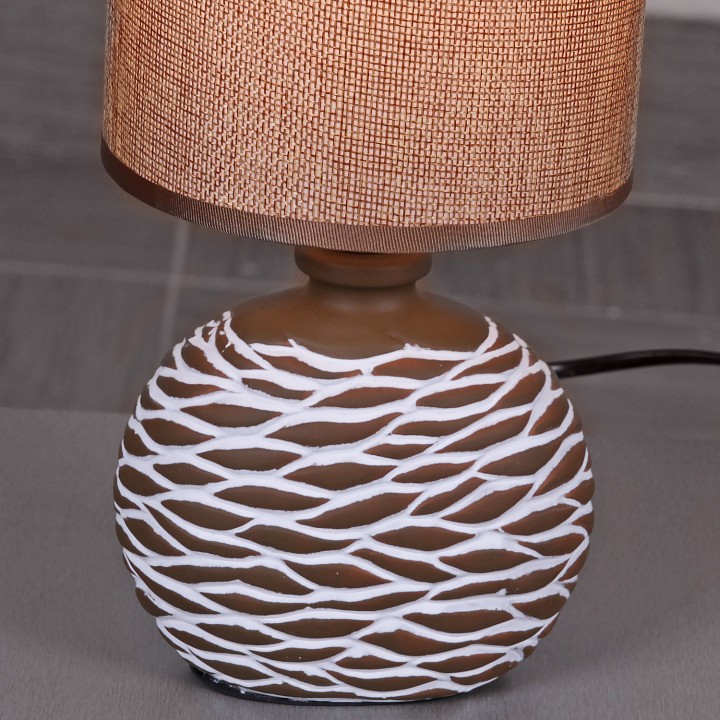 Настольная лампа декоративная 98231-0.7-01 light brown