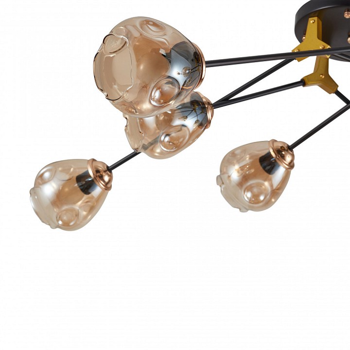 Потолочная люстра arte milano amalfi 252588/8 br