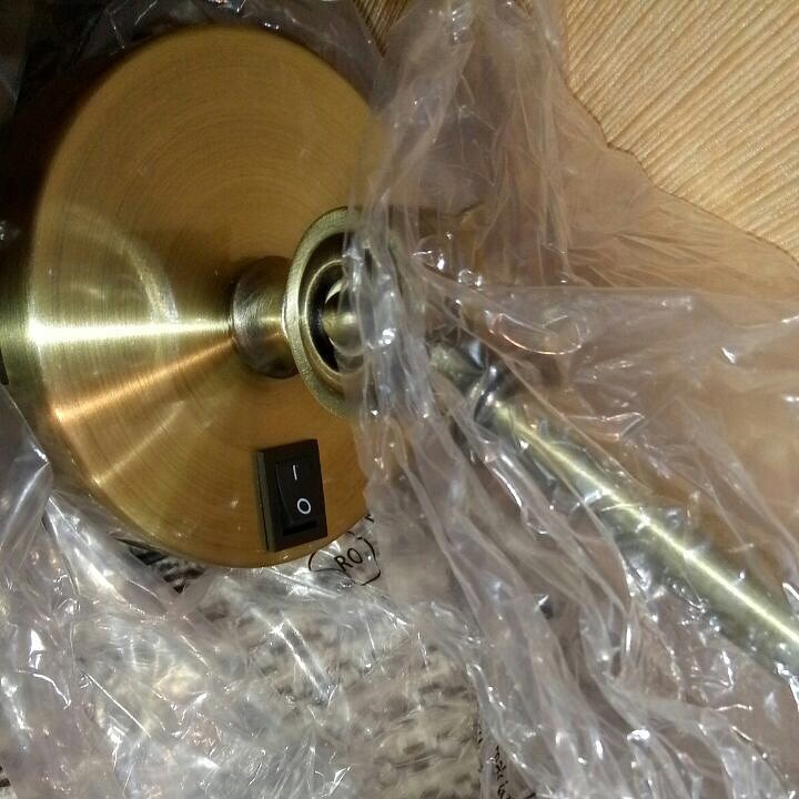 Бра arte lamp braccio a2054ap-1ab
