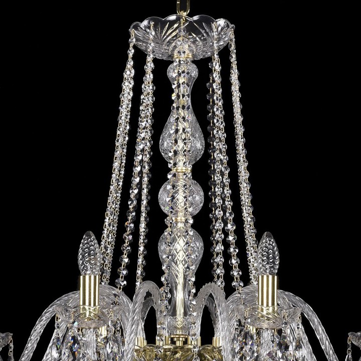 Подвесная люстра bohemia ivele crystal 1402 1402/10/360/g