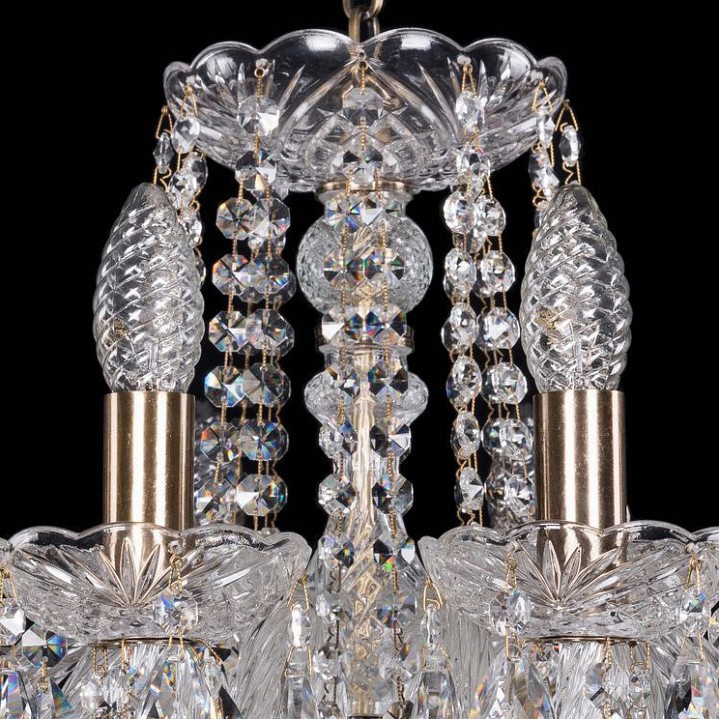 Подвесная люстра bohemia ivele crystal 1402 1402/12/195/pa