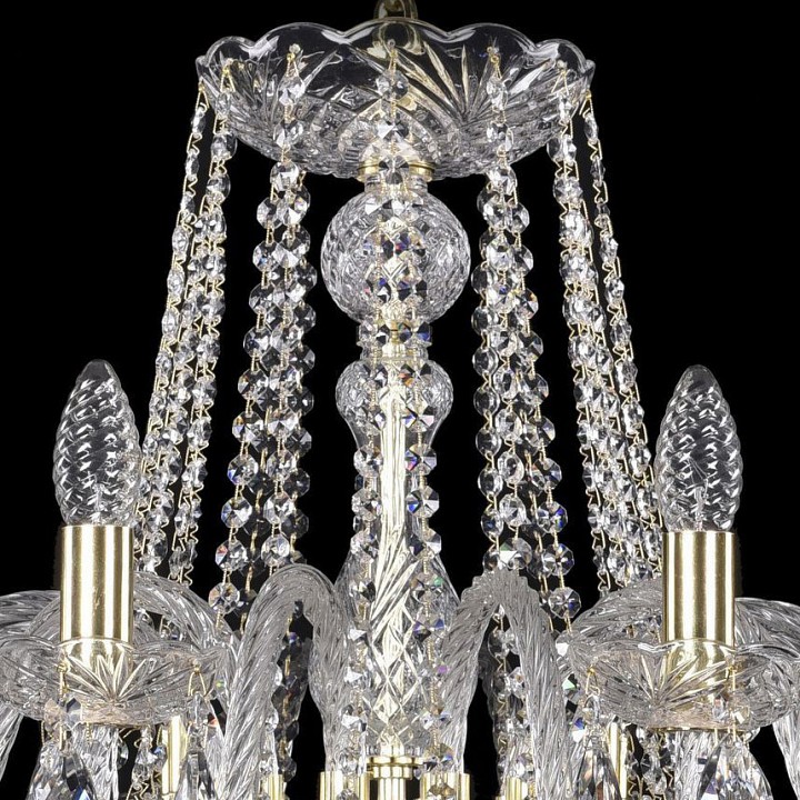 Подвесная люстра bohemia ivele crystal 1402 1402/12/360/g