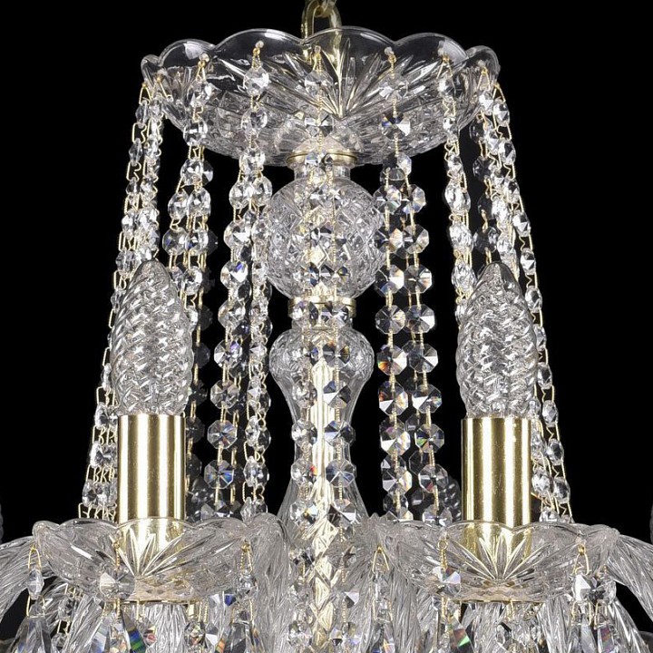 Подвесная люстра bohemia ivele crystal 1402 1402/16/300/g