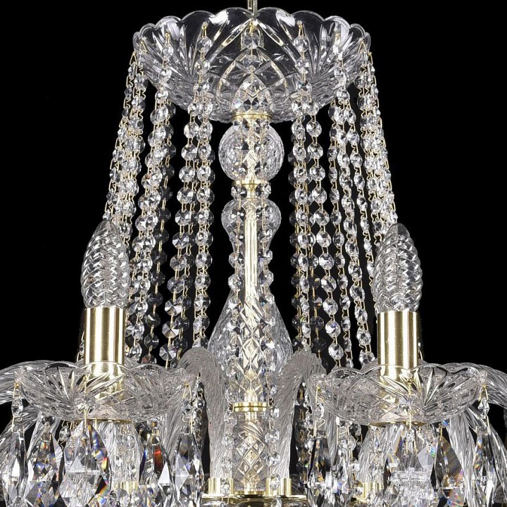 Подвесная люстра bohemia ivele crystal 1402 1402/16/400/g
