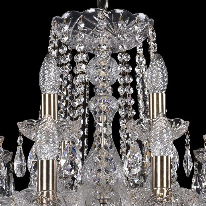 Подвесная люстра bohemia ivele crystal 1402 1402/16+8/300/pa