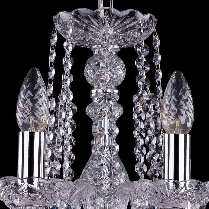 Подвесная люстра bohemia ivele crystal 1402 1402/8/160/ni